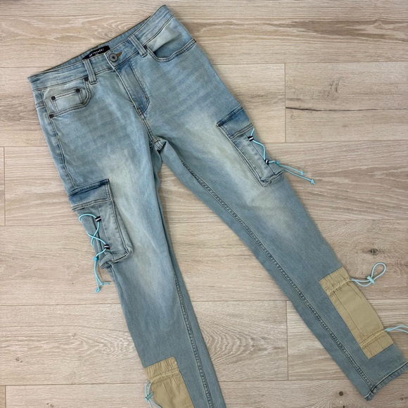 Se’renede Cyber Cloud Cargo Jean - Picture 1 of 14